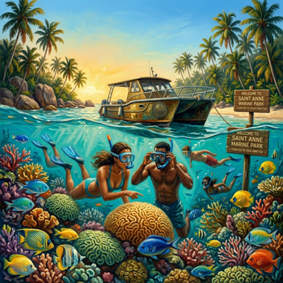 Sainte Anne Marine Park