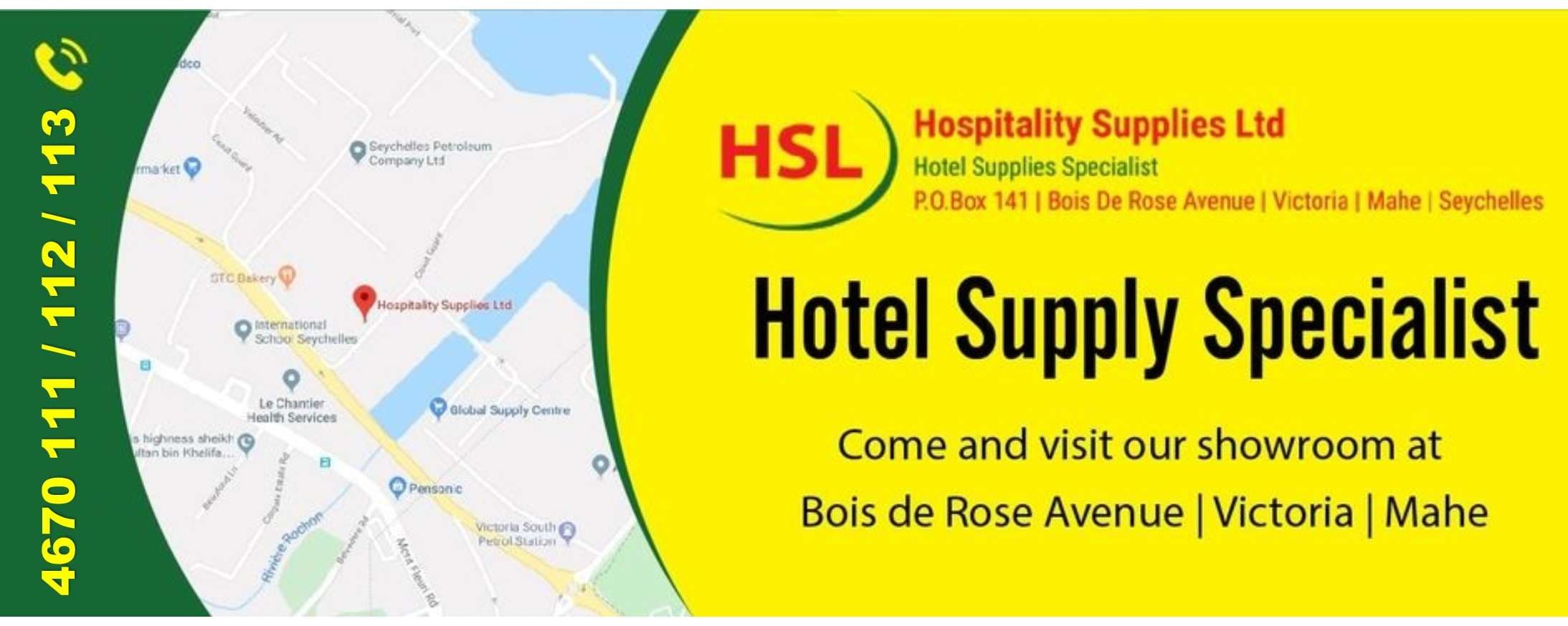 Hospitality Supplies Ltd - HSL